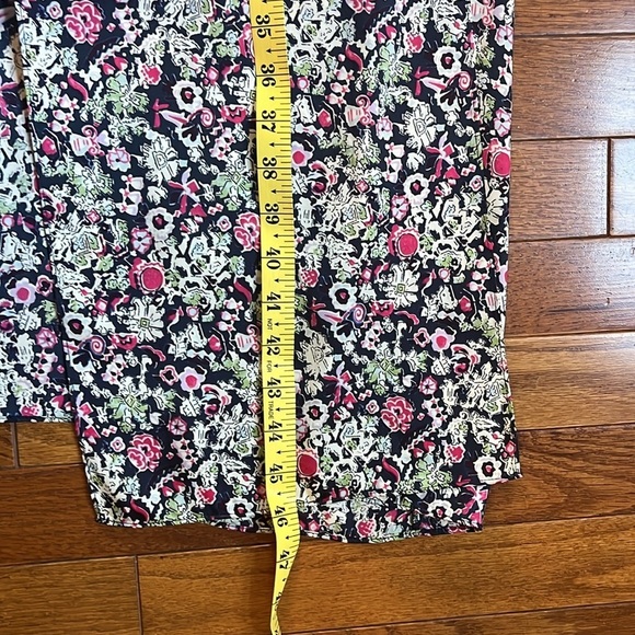 Cinq à Sept | Quin Floral Layered Overlay Feminine Flowy Midi Dress Size 4 - Picture 12 of 13